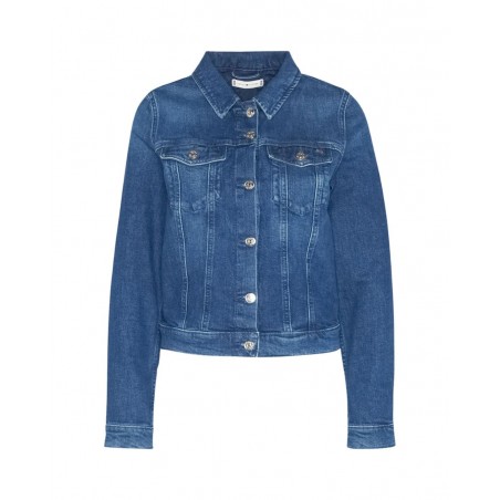 achat Veste en jean Tommy Hilfiger Femme DNM SLIM Bleu face