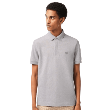 achat Polo LACOSTE homme SMART PARIS gris porté