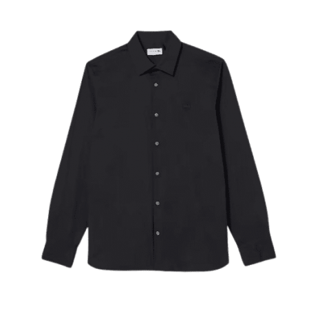 achat Chemise LACOSTE homme SLIM FIT noir face