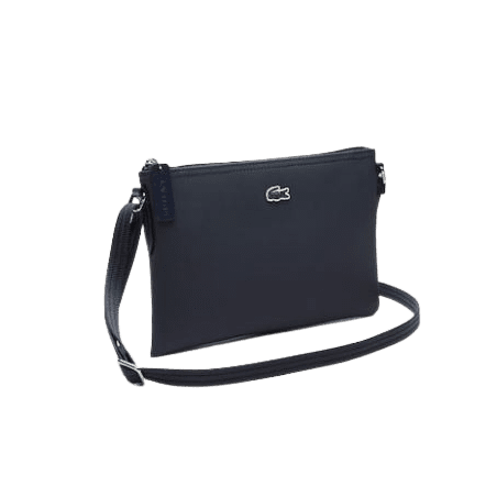 achat Sac à main LACOSTE femme CROSSOVER BAG noir profil