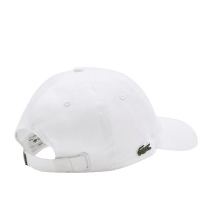 achat Casquette LACOSTE unisexe blanc dos