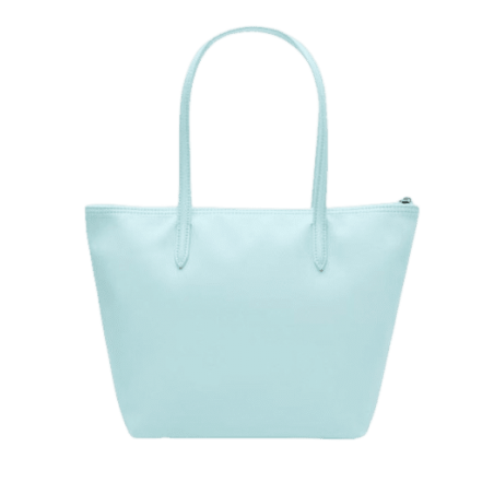 achat Sac LACOSTE SMALL ZIP TOTE BAG bleu face