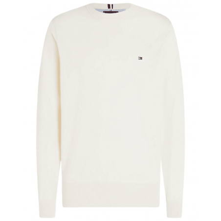 achat Pull Tommy Hilfiger Homme 1985 CREW NECK Beige face