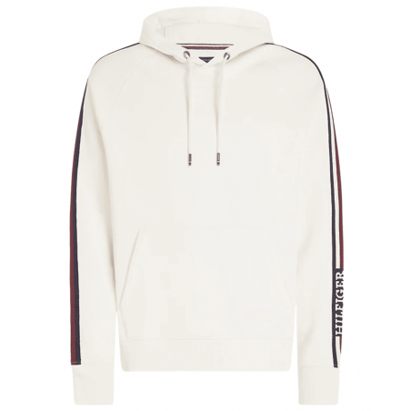 achat Sweat à capuche Tommy Hilfiger Homme GLOBAL STRIPE Beige face