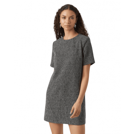 achat Robe Vero Moda Femme VMGEORGIA Gris portée