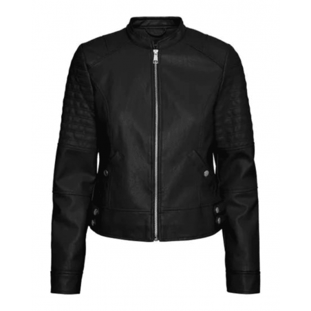 achat Veste en cuir Vero Moda VMLOVE Noir face