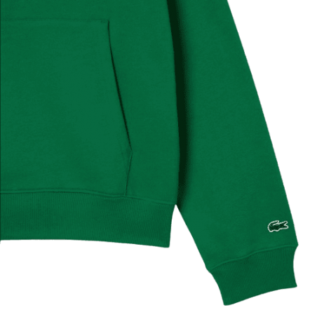 achat Sweat à capuche LACOSTE homme CROC vert détail