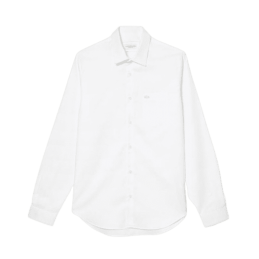 achat Chemise LACOSTE homme REGULAR FIT PREMIUM blanc face