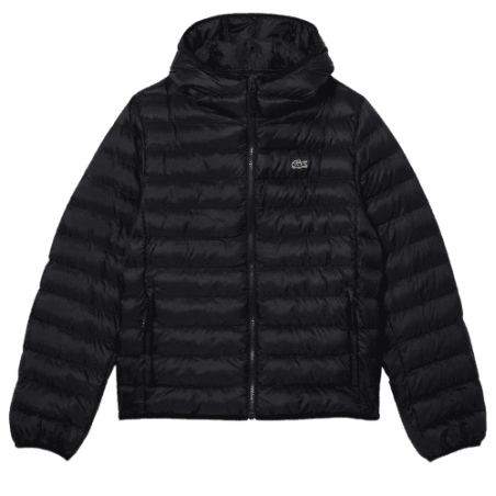 Doudoune LACOSTE homme MATELASSE noir l clickandsport