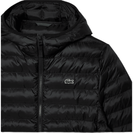 Doudoune LACOSTE homme MATELASSE noir l clickandsport