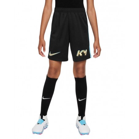 achat Short Nike Enfant Mbappé Dri-Fit Noir face