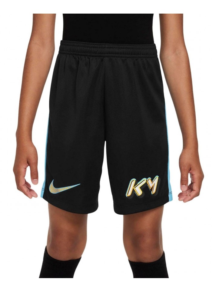 achat Short Nike Enfant Mbappé Dri-Fit Noir facee