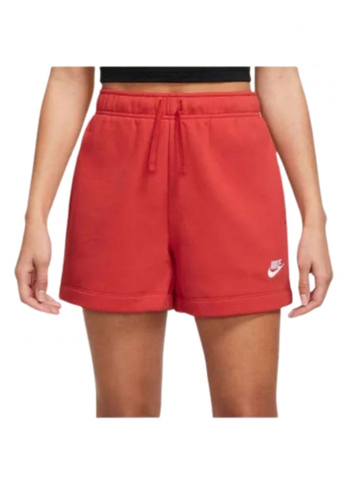 achat Short Nike Femme CLUB Fleece Rouge face