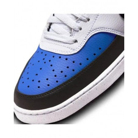 achat Chaussure montantes Nike Homme COURT VISION MID NN Bleu détails pointe