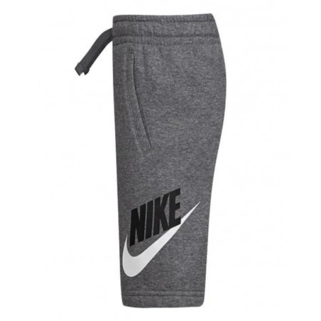 achat Short Nike Enfant CLUB HBR FitT Gris coté logo