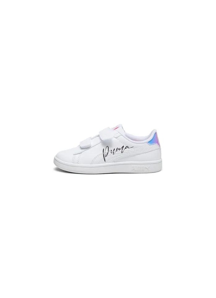 achat Chaussures à scratch Puma Enfant SMASH 3 L C WINGS Blanc profil