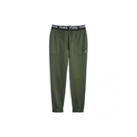 achat Pantalon de survêtement Puma Homme TR PWR FL Kaki face