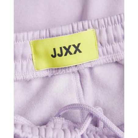 achat Jogging JJXX Femme JXABBIE Violet intérieur détails doux