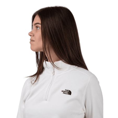 achat Polaire THE NORTH FACE femme 100 GLACIER blanc détail