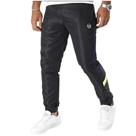 achat Survêtement SERGIO TACCHINI homme ASYMETRICAL noir face