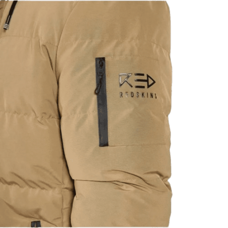 achat Doudoune REDSKINS homme LAYERCAKE beige détail