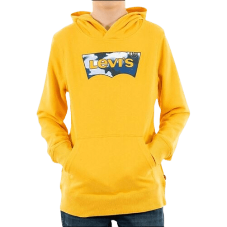 achat Sweat LEVIS garçon BATWING FILL jaune face