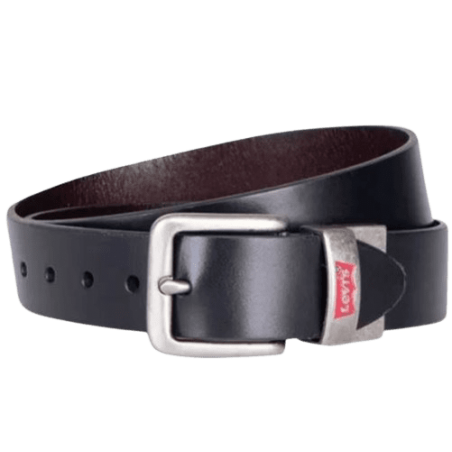 achat Ceinture LEVIS REVERSIBLE LEATHER noir logo