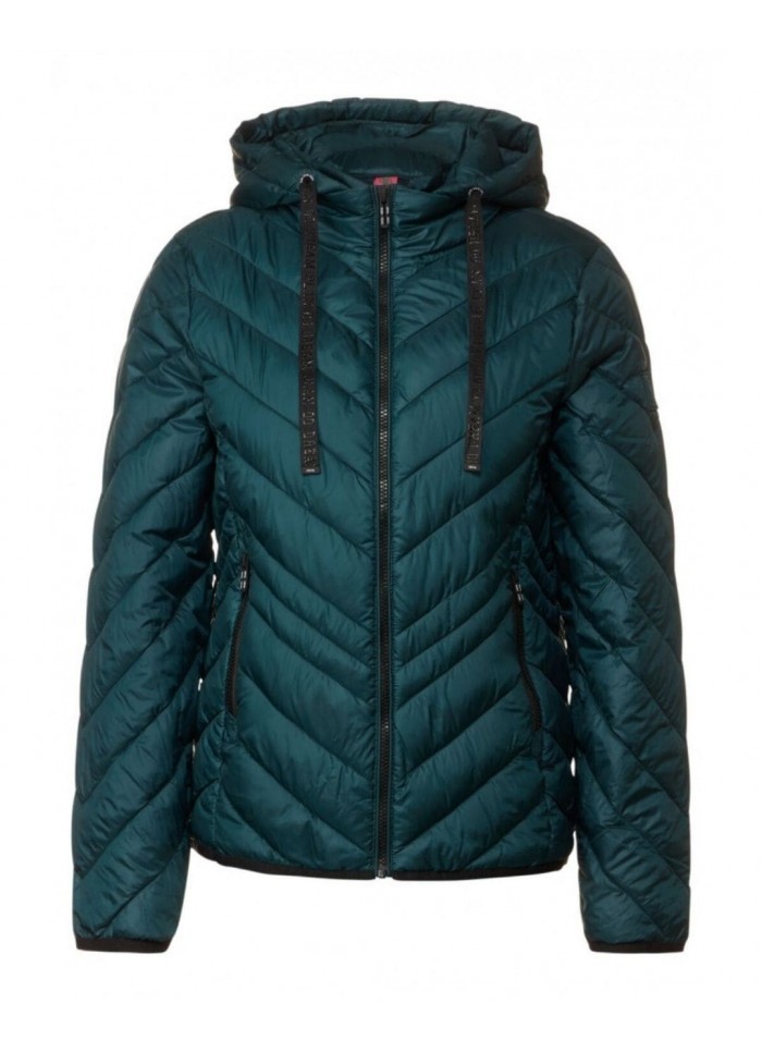 achat Doudoune légère Cécil Femme PADDED Bleu face