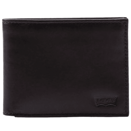 achat Portefeuilles LEVIS HUNTE COIN BIFOLD BATWIN noir dos