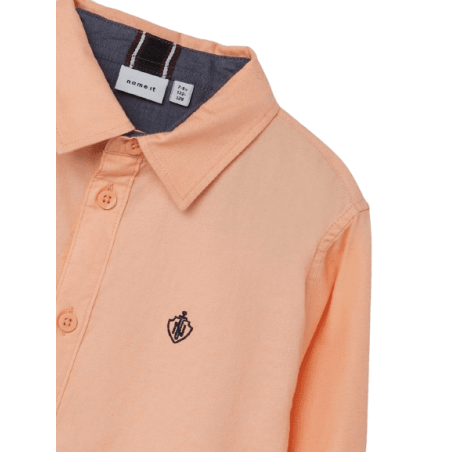 Achat chemise Name-It Enfant NKMFEKID orange clair logo