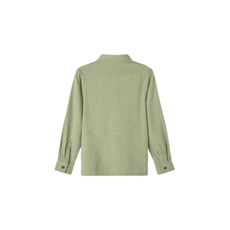 Achat chemise enfant NKMKAMANNE LS SHIRT vert arrière