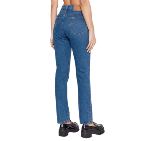 achat Jean LEVIS femme CROP bleu dos