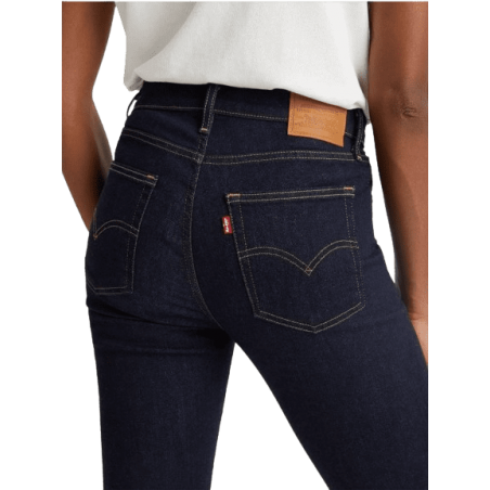 achat Jean LEVIS femme HIGH RISE STRAIGHT bleu détail