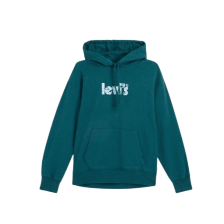 achat Sweat à capuche LEVIS femme GRAPHIC STANDARD vert face