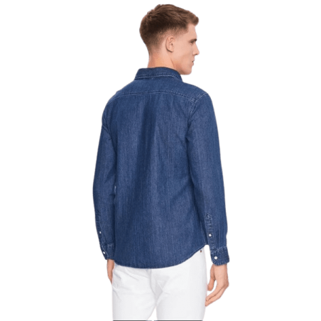 achat Chemise en jean LEVIS homme BATTERY bleu dos