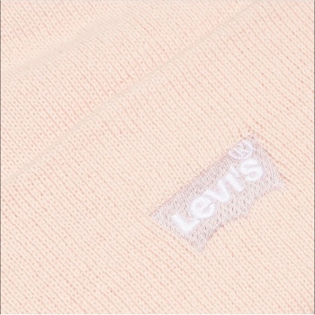 achat Bonnet LEVIS femme SLOUCHY rose logo