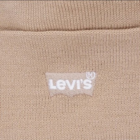 achat Bonnet LEVIS femme SLOUCHY beige logo