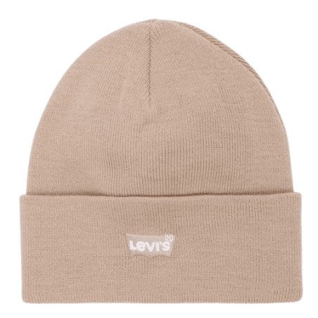 achat Bonnet LEVIS femme SLOUCHY beige face