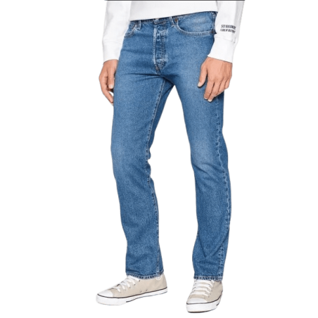 achat Jean LEVIS homme ORIGINAL bleu porté