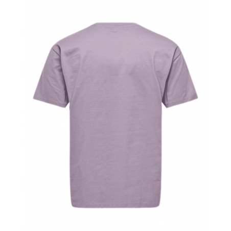 achat T-shirt Only&Sons Homme ONSFRED Violet dos