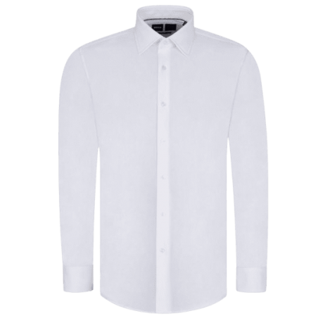 achat Chemise BOSS homme HANK-KENT blanc face