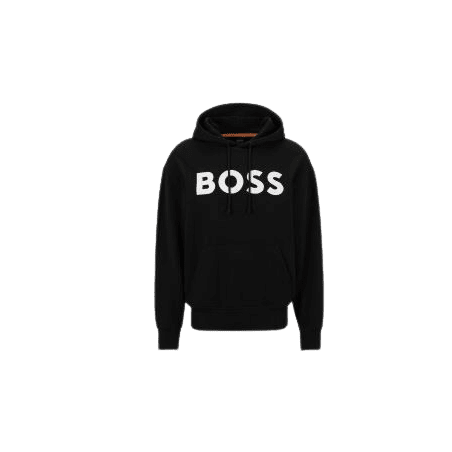 achat Sweat à capuche BOSS homme WEBASICHOOD noir face