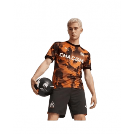 achat Maillot OM Third 2023/2024 Adulte Orange saison