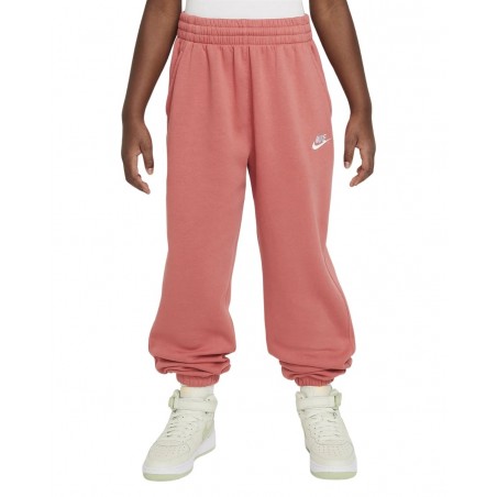 achat Jogging Nike Enfant CLUB FLEECE LOOSE Rose face