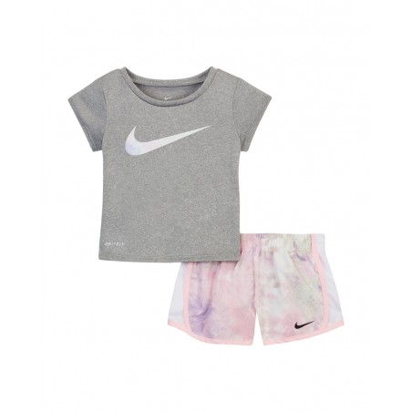 achat Ensemble Nike Bébé SKY DYE TEMPO Gris face