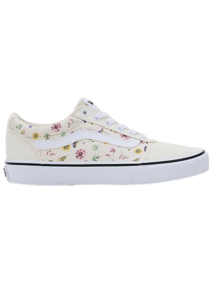 achat Baskets Vans Femme FILMORE DECON Jaune à fleurs coté