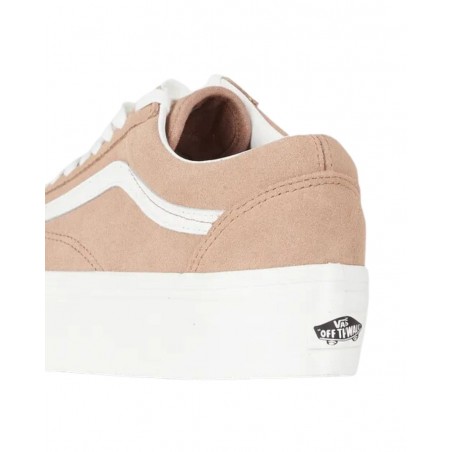 achat Baskets Vans Femme WARD PLATFORM Beige talon