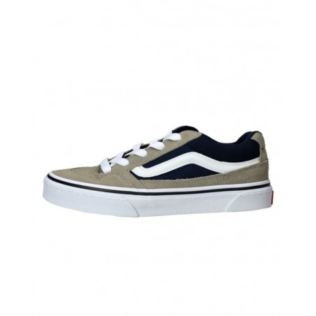 achat Baskets Vans Enfant CALDRONE SUME Gris / Bleu profil