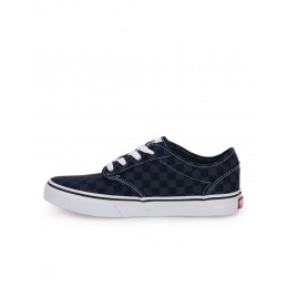 Baskets Vans Enfant ATWOOD Bleu carreaux l Clickandsport