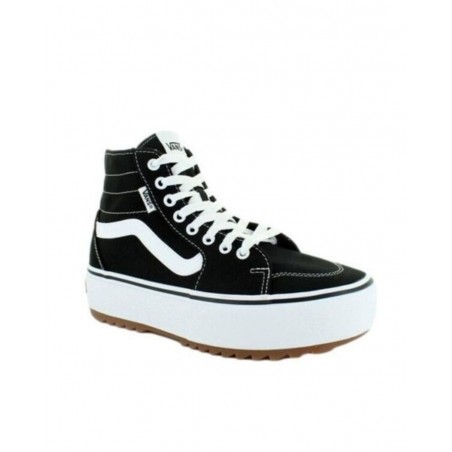 achat Baskets montantes Vans Femme FILMORE HI TAPERED PLATFORM Noir profil